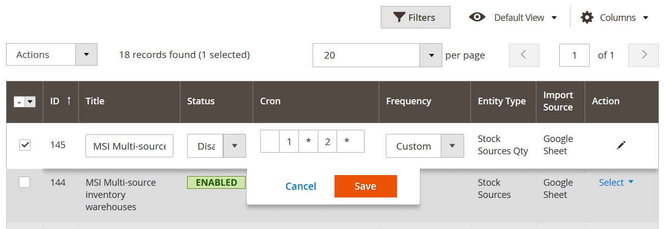 Magento 2 all product types import and export