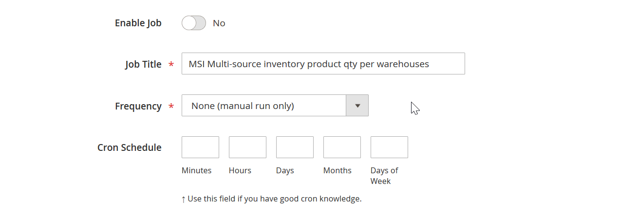 Magento 2 import and export automation with cron