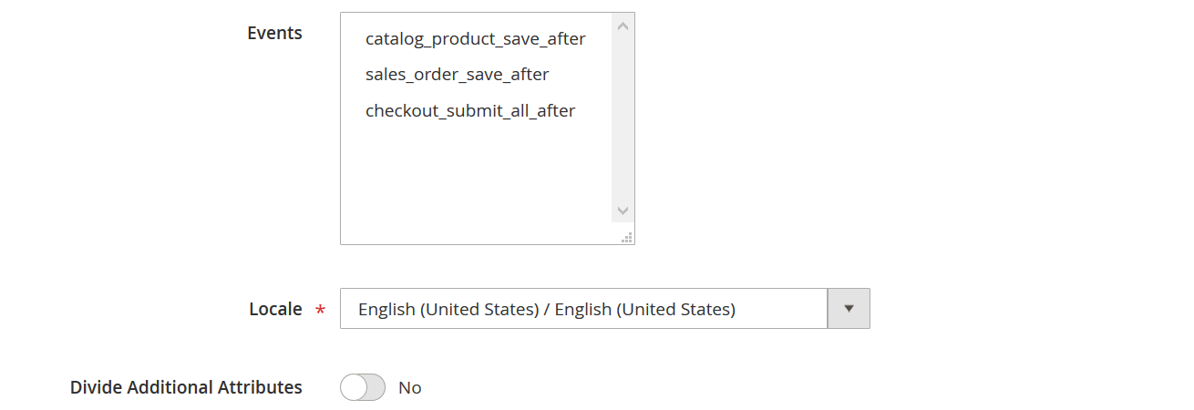 Magento 2 import and export by event