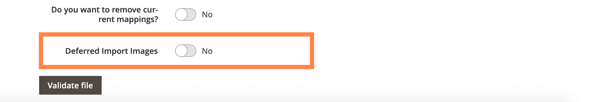 Magento 2 product import message queue
