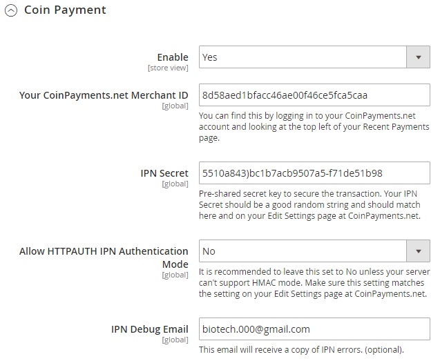 magento 2 bitcoin